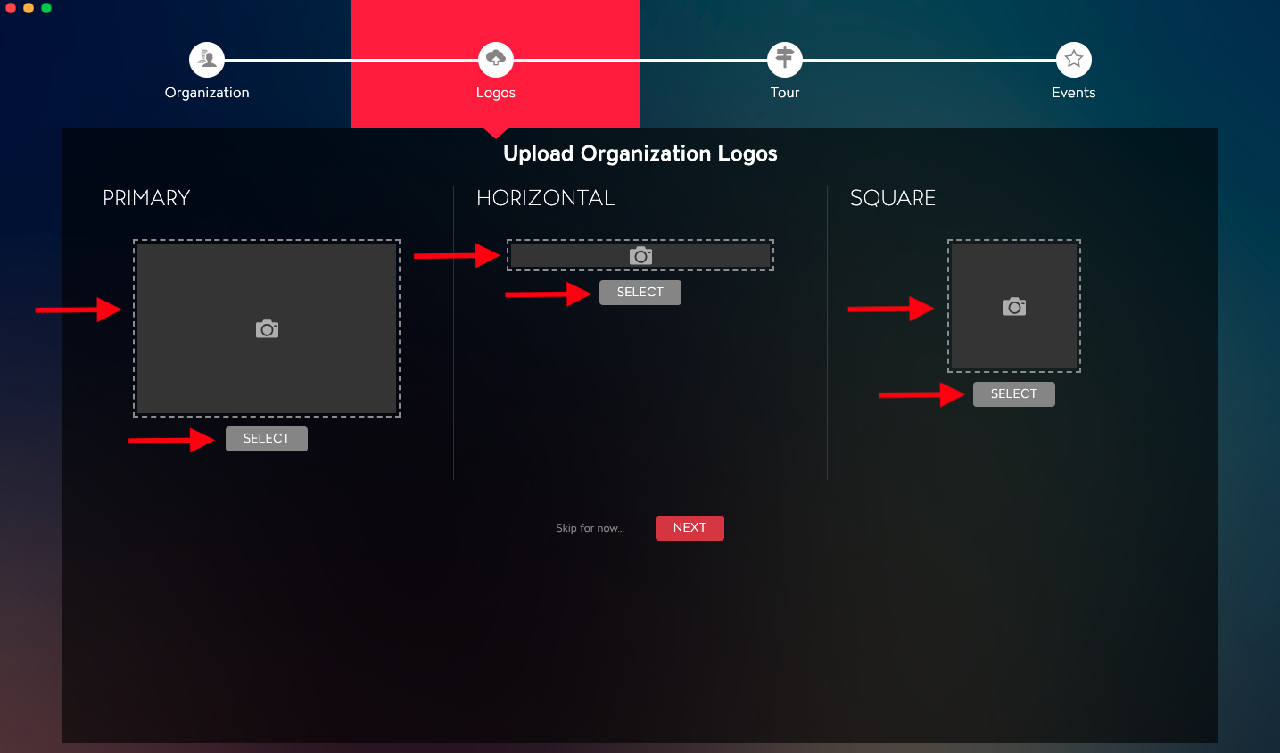 Add New Organizaton