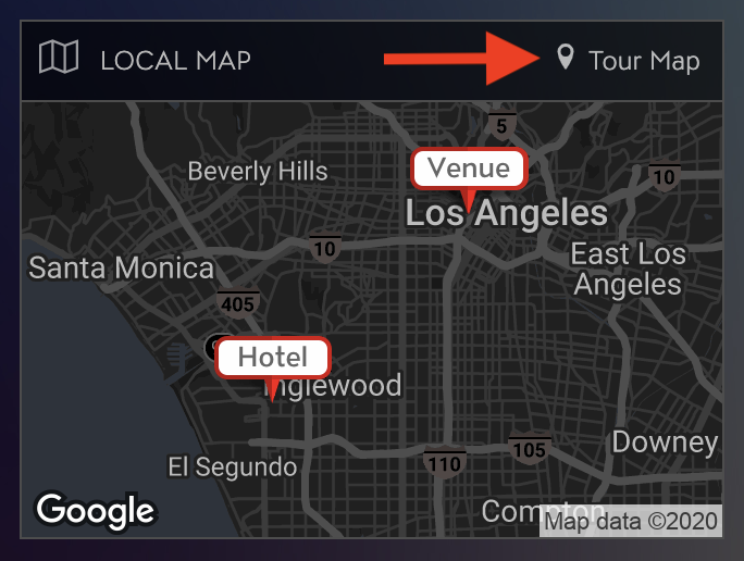 Local Map Widget